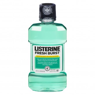 Listerine Antiseptic Mouthwash, Fresh Burst - 250 ml